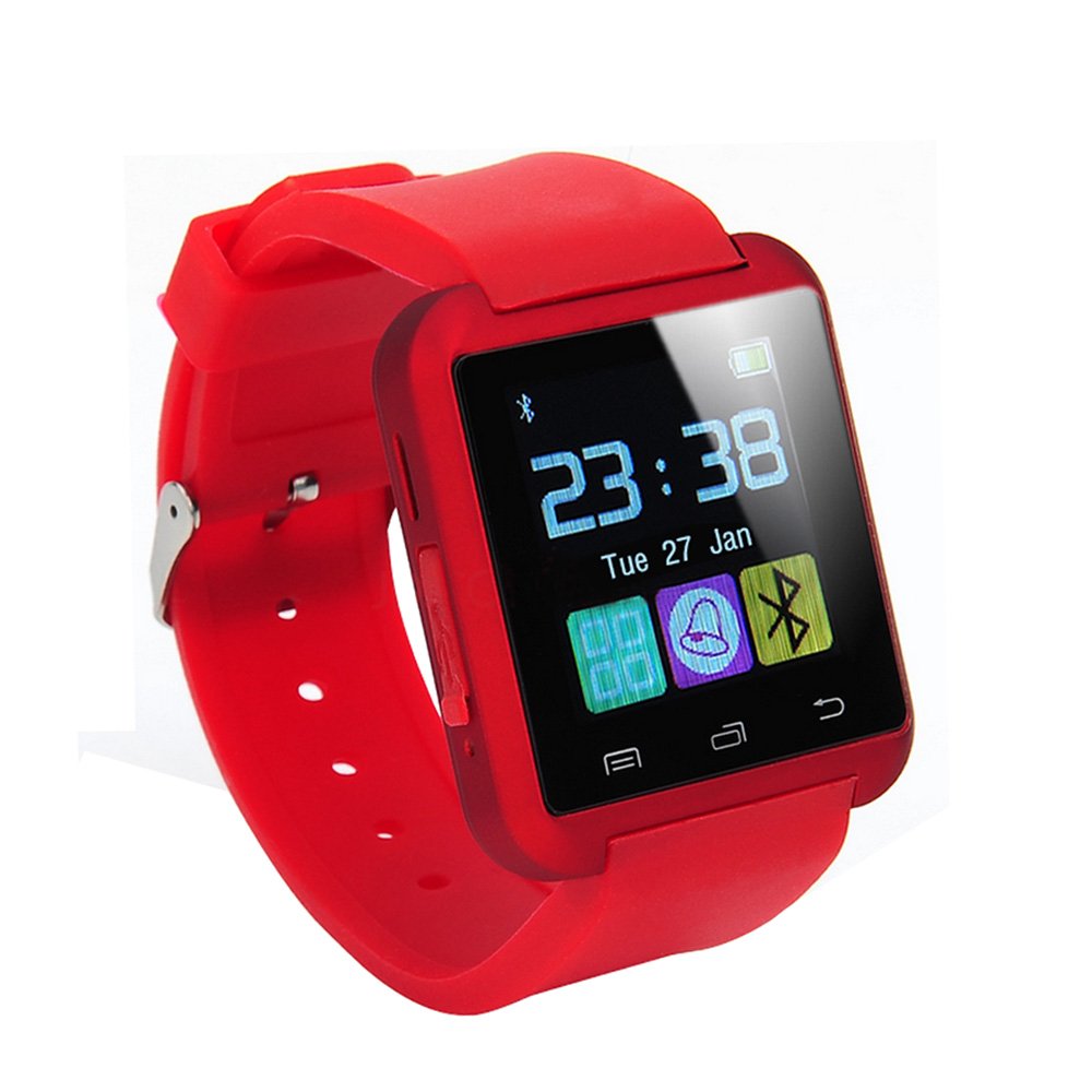 Metatime Smart Wristwatch for Women: A Touch of Elegance and Innovation in Radiant Red!